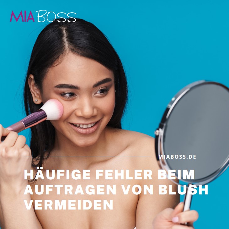 Häufige Fehler beim Auftragen von Blush vermeiden