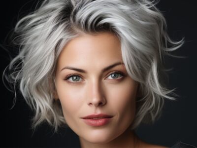 Moderne Frisuren für kurze graue Haare Die schönsten Looks