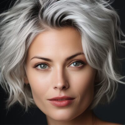 Moderne Frisuren für kurze graue Haare Die schönsten Looks