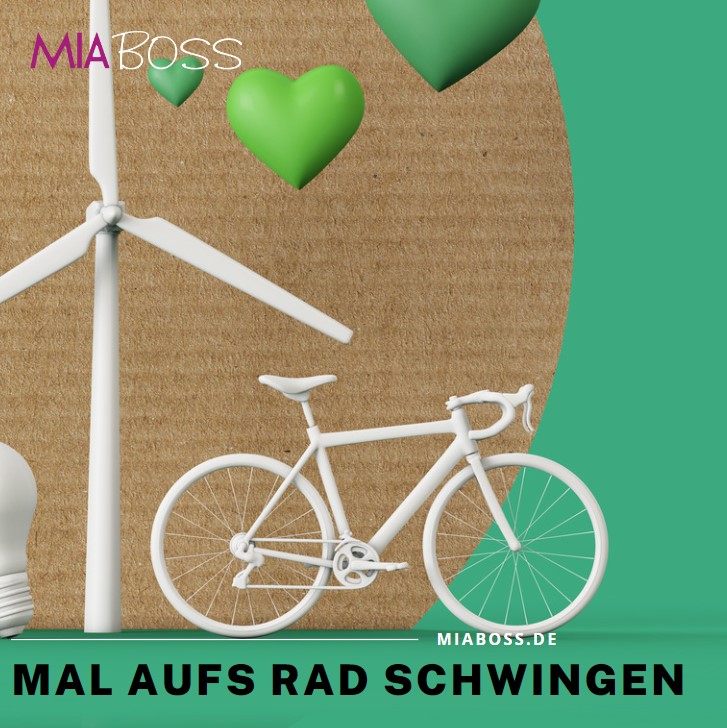 Mal aufs Rad schwingen